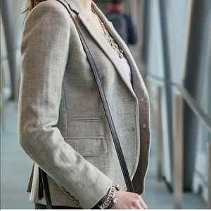 j.crew schoolboy blazer herringbone